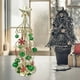 thumbnail image 3 of Artesanías de de Navidad Del Soporte de Exhibición Forjado de Del Hierro Verde perfecl Árbol decorativo, 3 of 8
