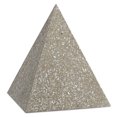 thumbnail image 1 of Currey & Company 1200-0045 Abalone Abalone Concrete Pyramid Decorative Accent, Large, 1 of 1
