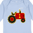 thumbnail image 4 of Inktastic Red Tractor 1st Birthday Boys Long Sleeve Baby Bodysuit, 4 of 5