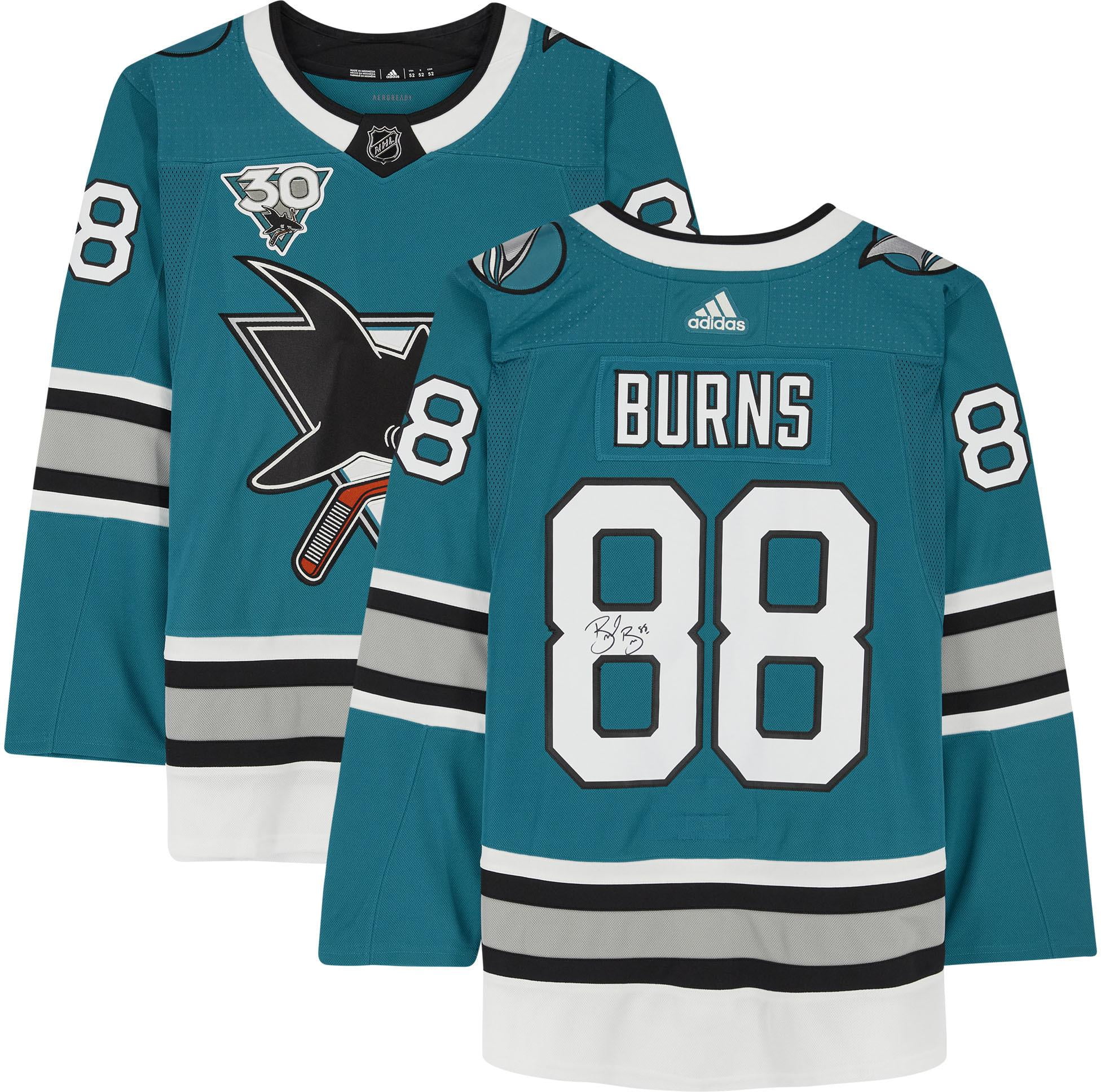 san jose sharks brent burns jersey