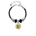 thumbnail image 2 of Delight Jewelry Goldtone Large Disc Letter - Q - 3/4'' Grandmother Celtic Knot Leather Bead Bracelet, 7"+2" Extender, 2 of 4