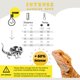 thumbnail image 3 of Basking Light RepTiking de 100 W, paquete de 2 unidades, mejorada para reptiles, 3 of 6