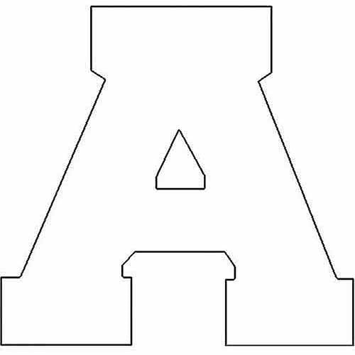 IronOn Letters 11/2" AthleticRed