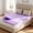 Purple, variant on Beddle 2 Inch Twin Cooling Gel Memory Foam Mattress Topper, CertiPUR-US Certified, Medium Blue