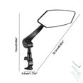 thumbnail image 3 of Bdday Bicycle Rearview Mirror 360 Degree Rotation Adjustment Suitable for Bicycles Electric Vehicles Motorcycles and Reflective Mirrors, 3 of 7