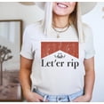 thumbnail image 6 of LET HER RIP Graphic Short Sleeve Tshirt Top Plus Size, 6 of 7