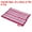 Rose Red, variant on Unique Bargains Colorful Mesh Zipper Pouches Pencil Case Document File Bags Rose Red