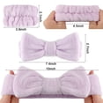thumbnail image 2 of 6PCS Spa Headband and Wristband Set, Face Wash Headband Makeup Skincare Headband Wrist Bands for Washing Face, 2 of 8