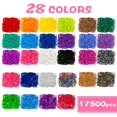 thumbnail image 3 of Kit de recarga de gomas para telar INSCRAFT 17500+ con contenedor para niños, 3 of 7