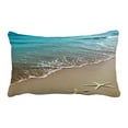 thumbnail image 1 of EREHome Étoile de Mer sur une Plage de Sable Housse de Coussin Ensemble 20x30 Pouces, 1 of 1