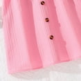 thumbnail image 6 of Gelikeya Girls Summer Casual Dresses Solid Color Flutter Sleeve Princess Dress A-Line Elegant Birthday Dresses(Tweens, B01-Hot Pink, 11-12 Years), 6 of 6