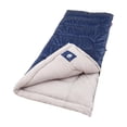 thumbnail image 1 of Coleman Brazos Saco de dormir para adultos de 20 °F/30 °F, saco de dormir para clima frío con cremallera antienganches y saco para cosas, lavable a máquina, 1 of 5