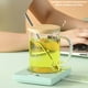 thumbnail image 1 of Calentador de tazas | Calentador de tazas para escritorio | Almohadilla calefactora con control automático de temperatura | Para oficina y hogar | Calentador de café y té | Alimentación de 110-220 V, 1 of 4