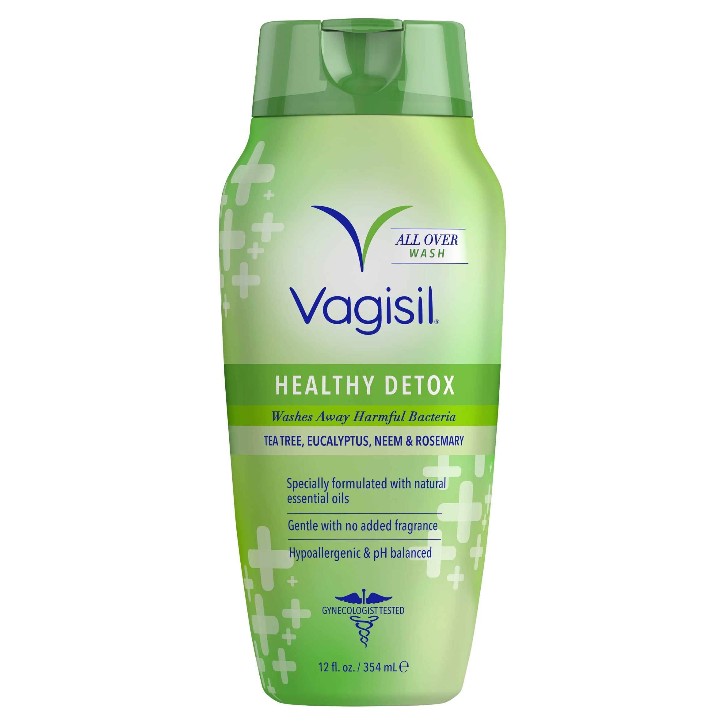 Vagisil Healthy Detox Daily Intimate Vaginal Feminine Wash, 12 fl. oz., 1 Pack