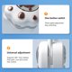 thumbnail image 2 of Ventilador De Cuello Cat Claw Neck Fan Bladeless 3 velocidades 1500mAh Carga USB para deportes (Blanco), 2 of 8