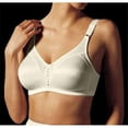 thumbnail image 1 of Bali 3820 Double Support Wirefree Bra Size 42C, Ivory, 1 of 4