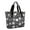 Bat Silhouette Halloween, variant on Tote Bag for Women - Bat Silhouette Halloween Pattern Shoulder Bag - Large Utility Work Duffle Bag with Zipper Handbag for Travel, Work, Sprots
