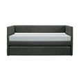 thumbnail image 4 of Lexicon Vining Upholstered Daybed with Trundle in Gray, 4 of 6