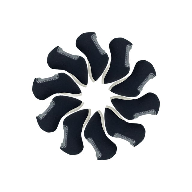 10 Uds. de cubiertas de hierro para palos de Golf, cubiertas de cabeza de hierro para mujeres y hombres, regalo moderno para golfistas, protectores de