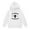 White, variant on Kiijoy Toddler Girls Trendy Hoodie Jesus Loose Fit Hooded Sweatshirt for Kids, Sizes 2-3