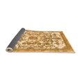 thumbnail image 2 of Ahgly Company Indoor Square Abstract Orange Modern Area Rugs, 7' Square, 2 of 4