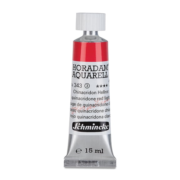 Schmincke Horadam Aquarell Artist Watercolor - Quinacridone Red Light, 15 ml tube