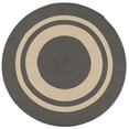 thumbnail image 1 of Colonial Mills Rug CN70R120X120 Coronado Round Braided Rug  Grey - 10 ft., 1 of 1
