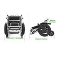 thumbnail image 5 of yuwell Lightweight Transport Wheelchair with HandBrakes,18 lbs Folding Transport Chair, 12 inch Wheels, 5 of 8