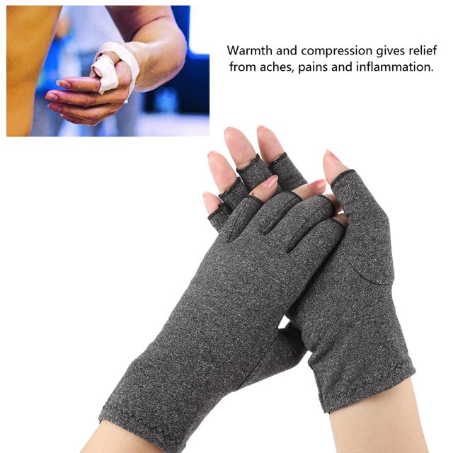 Guantes de terapia, guantes de terapia de compresión, guantes de entrenamiento para rehabilitación de artritis, guantes para artritis, diseño elevado