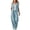 Light Blue, variant on TEAJOPSUU Women's 2 Piece Linen Cotton Outfits Sets V Neck Button Vintage Vests Cargo Wide Leg Palazzo Pants with Pockets Matching Solid Sets Light Blue