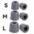 thumbnail image 1 of Memory Foam Ear Tips For In Ear Headphones Noise Reduction Replacement 4.5mm Black 6-Pairs, 1 of 10