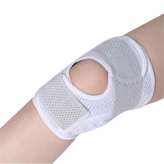 Sidaley soporte de rodilla protector de articulaciones profesional banda fija ajustable baloncesto montañismo voleibol blanco / pie derecho / Type3 NO3