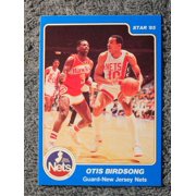 Collectible 1984 Star Otis Birdsong #89 New Jersey Nets Basketball Card New Jersey Nets NBA Basketball Trading Card