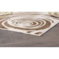 thumbnail image 5 of Deco Contemporary 5' x 7' Ivory and Beige Polypropylene Indoor Area Rug, 5 of 8