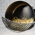 thumbnail image 3 of Drainer Pasta Pot Strainer Stainless Steel Strainer Handle Easy To Use for Pasta Rice, 3 of 7