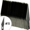 thumbnail image 5 of Eucatus Best Products & Gifts, Premium USA-Made Silver Steel Hobby Knife Blades Mega Bulk 100pk, 5 of 6