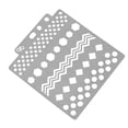 thumbnail image 1 of Shisuyan Drawing Stencil Assorted Patterns Hollow Out Art Painting Template for Craft Scrapbooking DIY Cake Decor (S04), 1 of 8