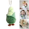 thumbnail image 2 of Llavero y colgador para bolso de peluche vegetal Accesorios para parejas de estudiantes Adorno para llavero de coche, 2 of 7