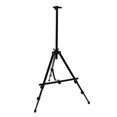 thumbnail image 1 of Soporte de caballete de artista, hebilla de soporte telescópico de ferroaleación, caballete de trípode de Metal de diseño plegable fijo para pintar bocetos, 1 of 8