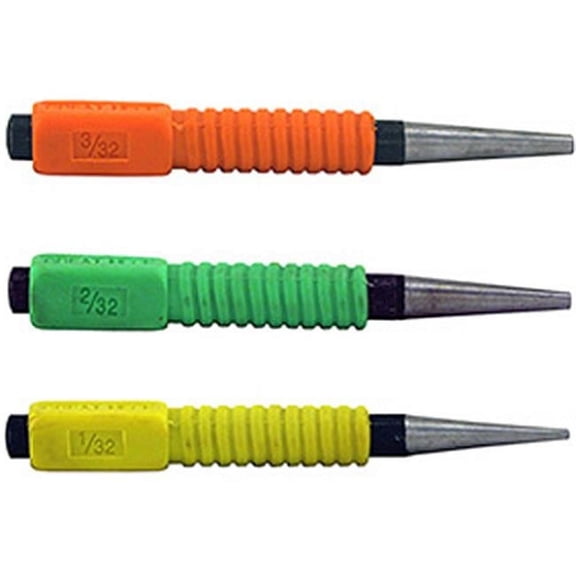 Nail Sets, Pack of 3 Great Neck Misc. Hand Tools 5564 076812005564