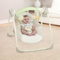 thumbnail image 3 of Ingenuity Soothe 'n Delight Portable Swing, Sunny Snuggles, 3 of 9