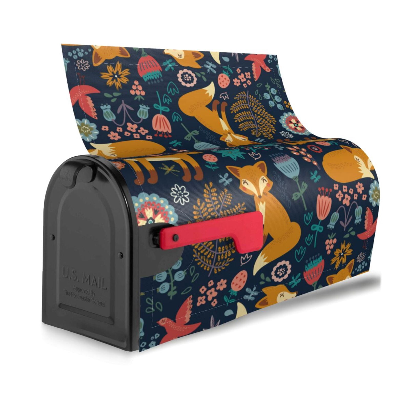 Kdxio Magnetic Mailbox Cover 21x18 in Mailbox Cover Outdoor Decoration Holiday Mailbox Covers for Home Garden Yard-21x18 in