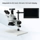 thumbnail image 3 of Pantalla Industrial Para Microscopio Electrónico, Pantalla LCD, Soporte De aleación De Aluminio, Compatible Con Monitores De Microscopio Digital LCD De 10, 1 Pulgadas, 11, 6, 3 of 7