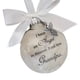 thumbnail image 1 of Inteprter Bola de plumas Ángel en adorno conmemorativo signo decoraciones conmemorativas para papá mamá decoración familiar bola Navidad decoración Decoración del hogar abuelo Inteprter HA003103-09, 1 of 6