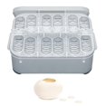 thumbnail image 3 of Pet Reptile Lizard Gecko Snake 12 Grids Egg Hatchery Breeding Box Case Incubator, 3 of 3