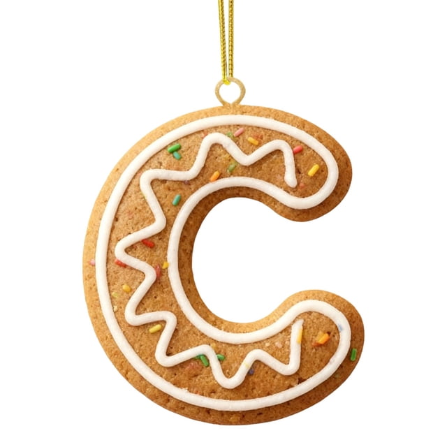 Adorno Navideño con 26 Letras, Colgante para Árbol de Navidad, Adornos Personalizados, Decoración Navideña, Decoración Colgante para Árbol de Navidad.