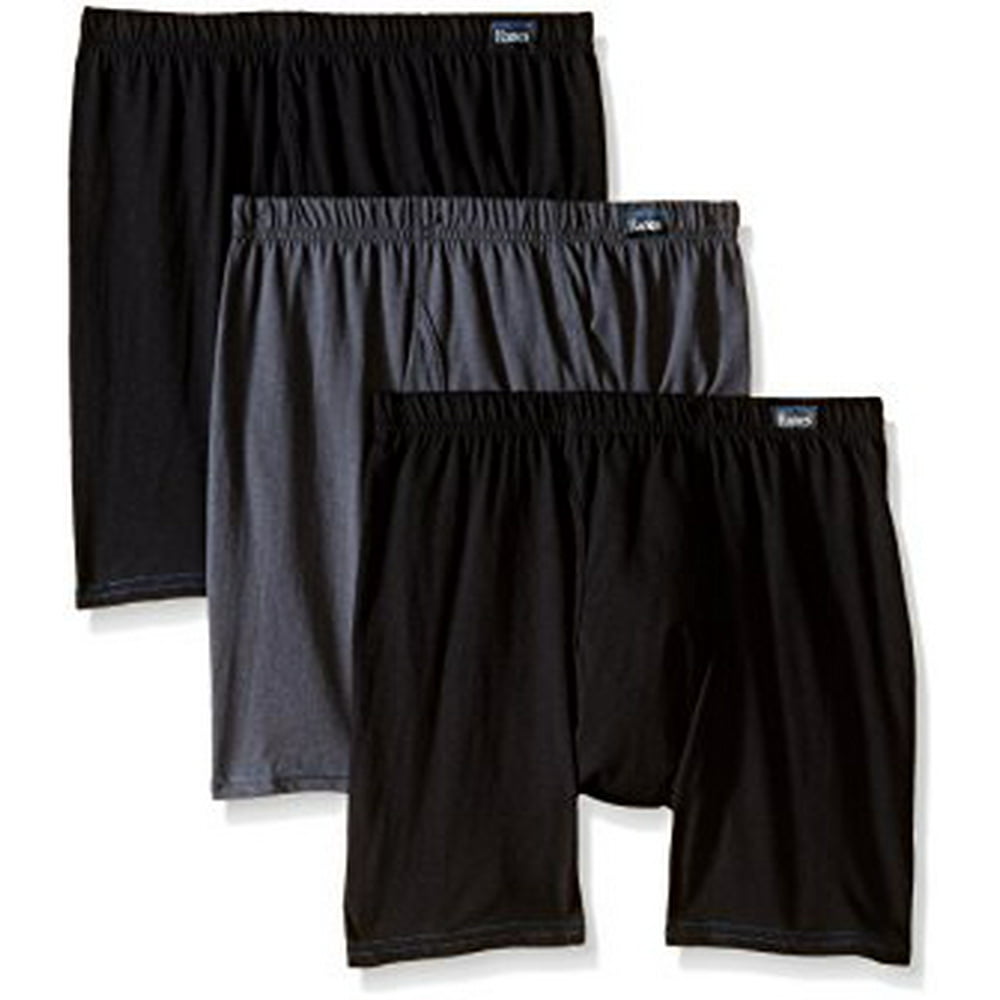 Hanes Men's 3 Pack Comfort Blend Boxer Brief with Comfortsoft