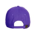 thumbnail image 4 of Daxton Low Profile Adjustable Baseball Dad Hat Cap Old English Font Alphabet A to Z, Purple Hat White X, 4 of 4