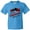 Pacific Blue, variant on Inktastic My Grandma Loves Me with Cute Ladybugs Youth T-Shirt