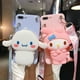 thumbnail image 2 of Disney Mickey Sanrio Cinnamoroll oblicuo Span Bag fundas de teléfono para iPhone 13 12 11 Pro Max XR XS MAX X Girl carcasa suave a prueba de golpes Fivean unisex, 2 of 2